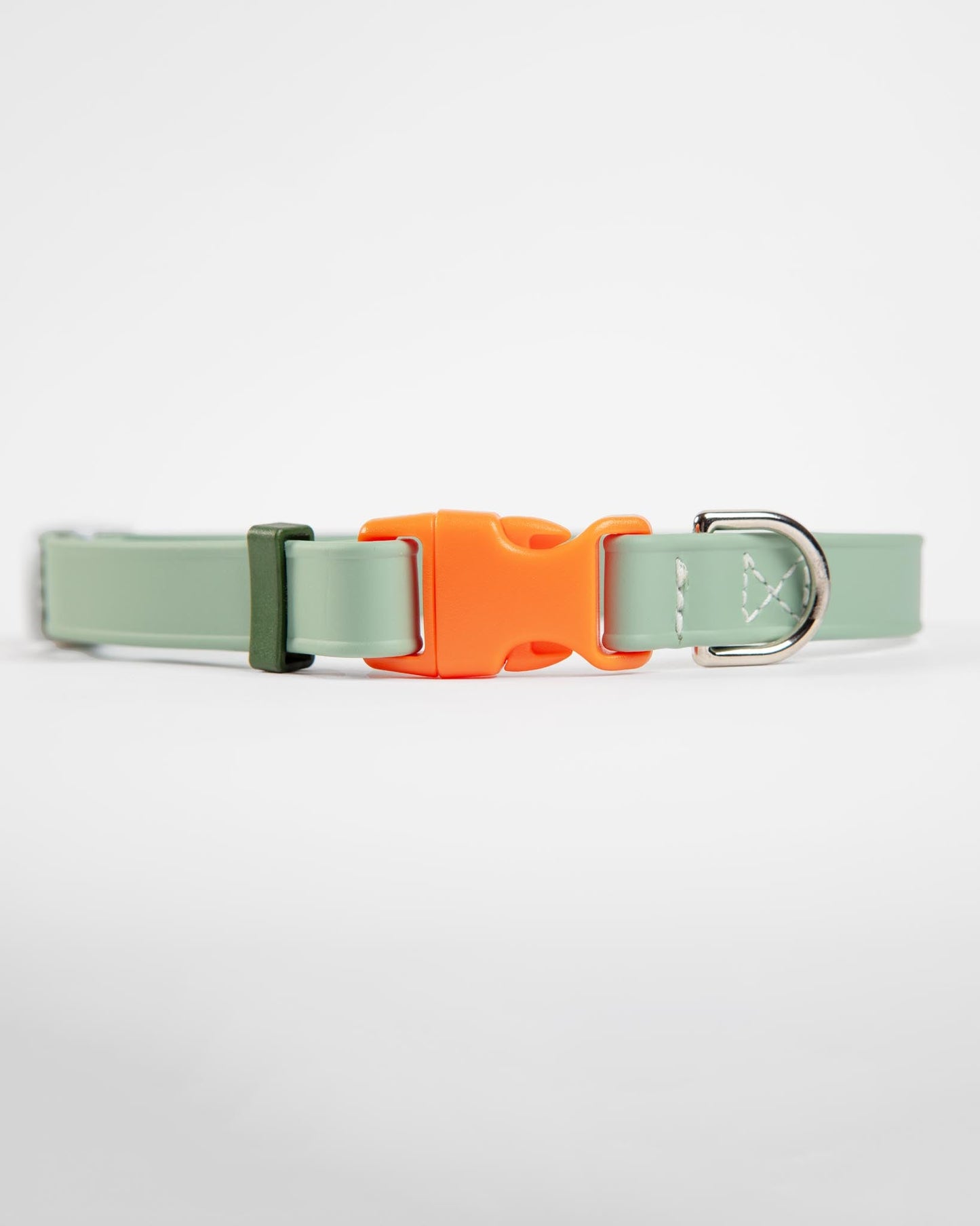 A Walk in the Park Dog Collar in Sage Green